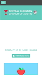 Mobile Screenshot of cccaustin.org