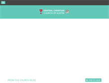 Tablet Screenshot of cccaustin.org